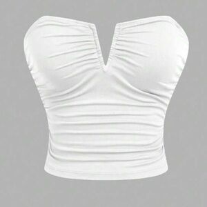 White & Black (2 shirts) strapless crop